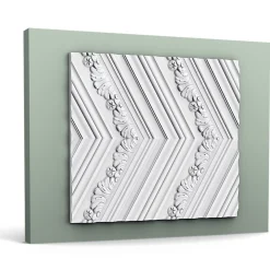 Orac Decor Panneau Mural Décoratif<3d panneau mural LUXXUS W130 CHEVRON Dalle pour mur et plafond Élement décorative