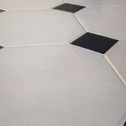 Ligerio Dallage à cabochons Poillé - Vendu au m²- Carrelage Sol Pour Salle De Bains|Carrelage Sol Effet Pierre
