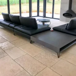Ligerio Dallage en pierre - Stehelin - 2 cm - Vendu au m2- Carrelage Sol Effet Pierre