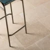 Ro'Ma Nature Carrelage Sol Effet Pierre<Dallage Pierre d'Egypte Beige 60x40x1,5 cm - Intérieur et Extérieur (lot de 1,2 m² soit 5 dalles) -