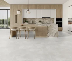 Gerflor Dalle Et Lame Pvc<Dalle PVC à clipser Senso Premium Rigide acoutisque béton gris 39,9 x 73 cm,