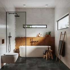 Gerflor Dalle Et Lame Pvc<Dalle PVC à clipser Senso Clic 3 pierre noire 38,9 x 72,9 cm