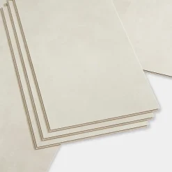GoodHome Dalle PVC clipsable Baila décor pierre beige L.61 x l. 30.5cm- Dalle Et Lame Pvc