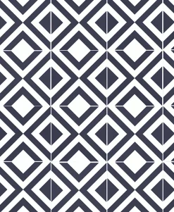 GoodHome Dalle PVC clipsable Baila décor carreaux de ciment NB L. 61 x l. 30.5 cm- Dalle Et Lame Pvc