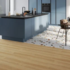 GoodHome Dalle PVC clipsable Mambo 82x42 cm terrazzo (vendue au carton)- Dalle Et Lame Pvc
