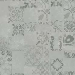 Tarkett Dalle Et Lame Pvc<Dalle PVC clipsable rigide Ultime Plus - Carreaux de ciment gris - Finition extra mate - Paquet de 2,253 m²