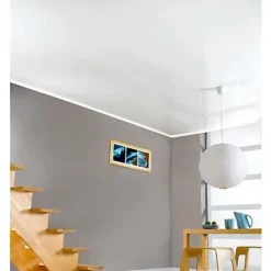 Dumaplast Dalle Murale Pvc|Lambris Mural<Dalle pvc blanc brillant (vendue à la botte)