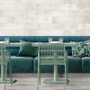 Dalle Murale Pvc<Dalle PVC Dumawall Barnwood 18x120cm argent