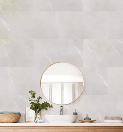 Dumaplast Dalle Murale Pvc<Dalle PVC Dumawall+ Gloss Mirandela gris brillant 37,5 x 65 cm