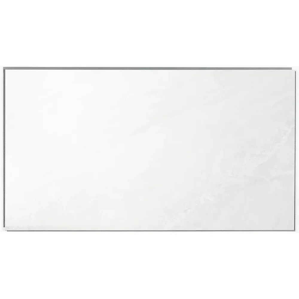 Dumaplast Dalle PVC Dumawall+ Gloss Evora gris brillant 37,5 x 65 cm- Dalle Murale Pvc