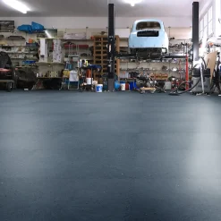 Fortelock Dalle Pvc Garage<Dalle PVC effet bleu industriel 51x51 cm