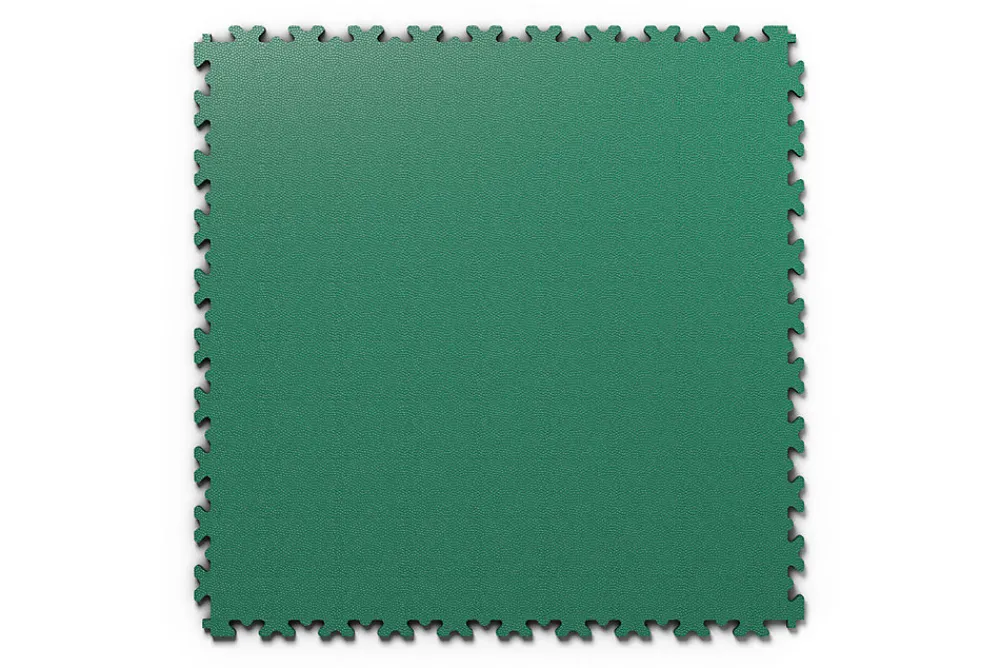Fortelock Dalle PVC garage Industy vert L.51 x l.51 cm- Dalle Pvc Garage