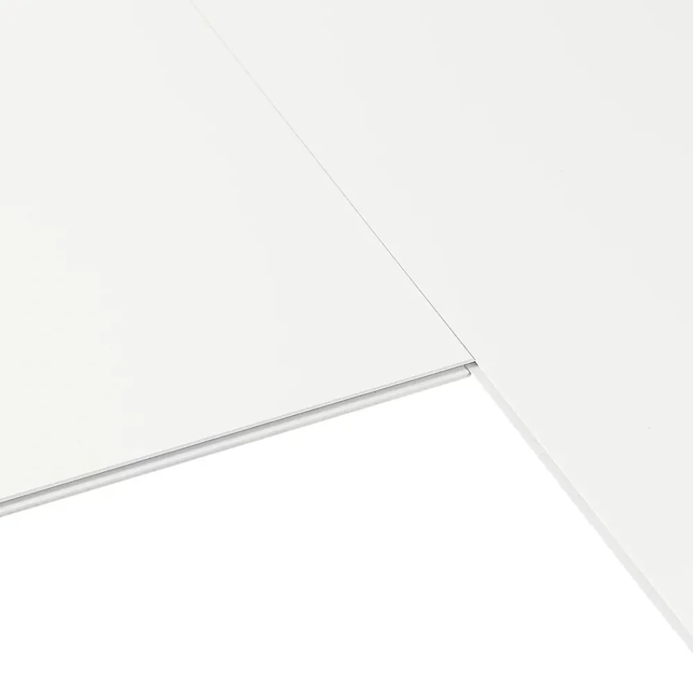 GoodHome Dalle Murale Pvc<Dalle PVC Ozark blanc mat L. 60cm x l. 30cm