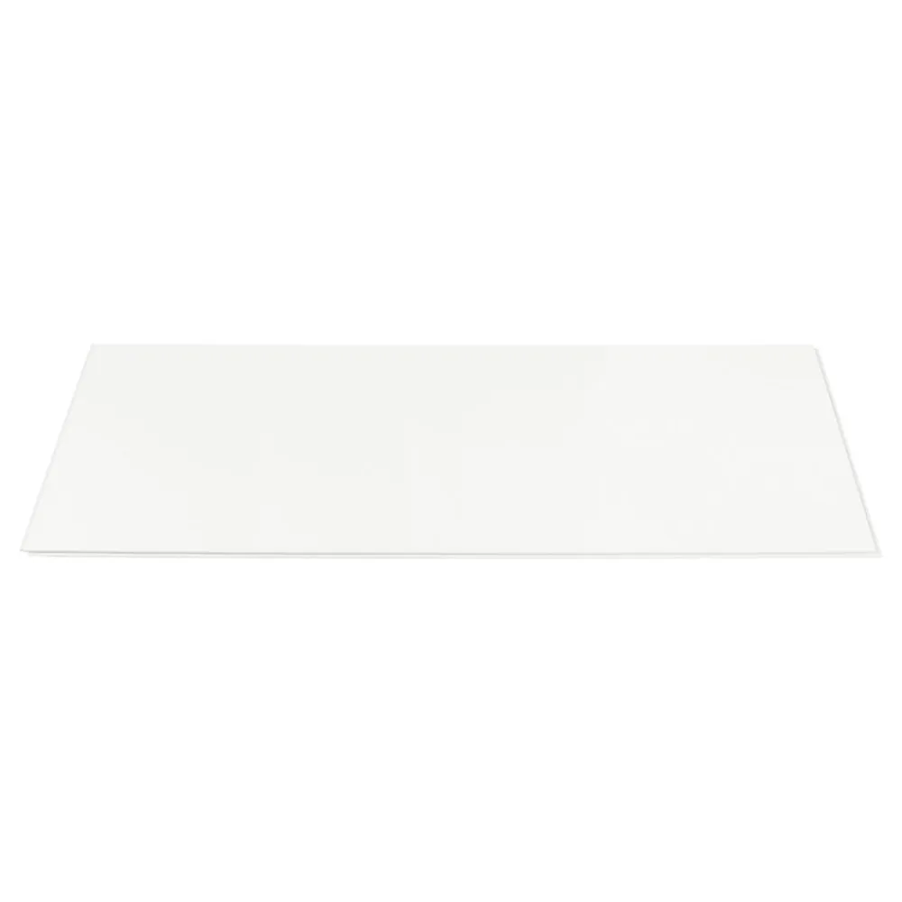GoodHome Dalle Murale Pvc<Dalle PVC Ozark blanc mat L. 60cm x l. 30cm