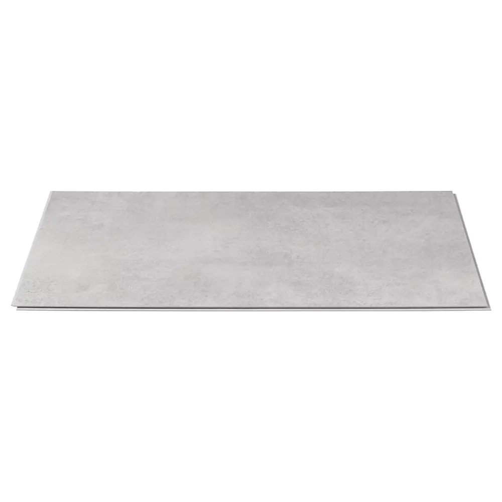 GoodHome Dalle PVC Ozark Béton L. 60cm x l. 30cm- Dalle Murale Pvc