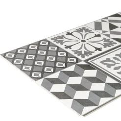 GoodHome Dalle Murale Pvc<Dalle PVC Ozark carreaux de ciment L. 60cm x l. 30cm