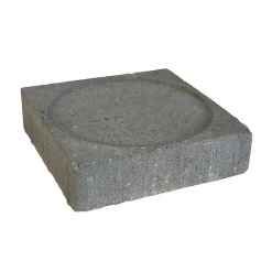 Verindal Outils Parquet Et Sol Stratifié<Dalle stabilisatrice pour plot - Béton - 24 x 24 x 6 cm -