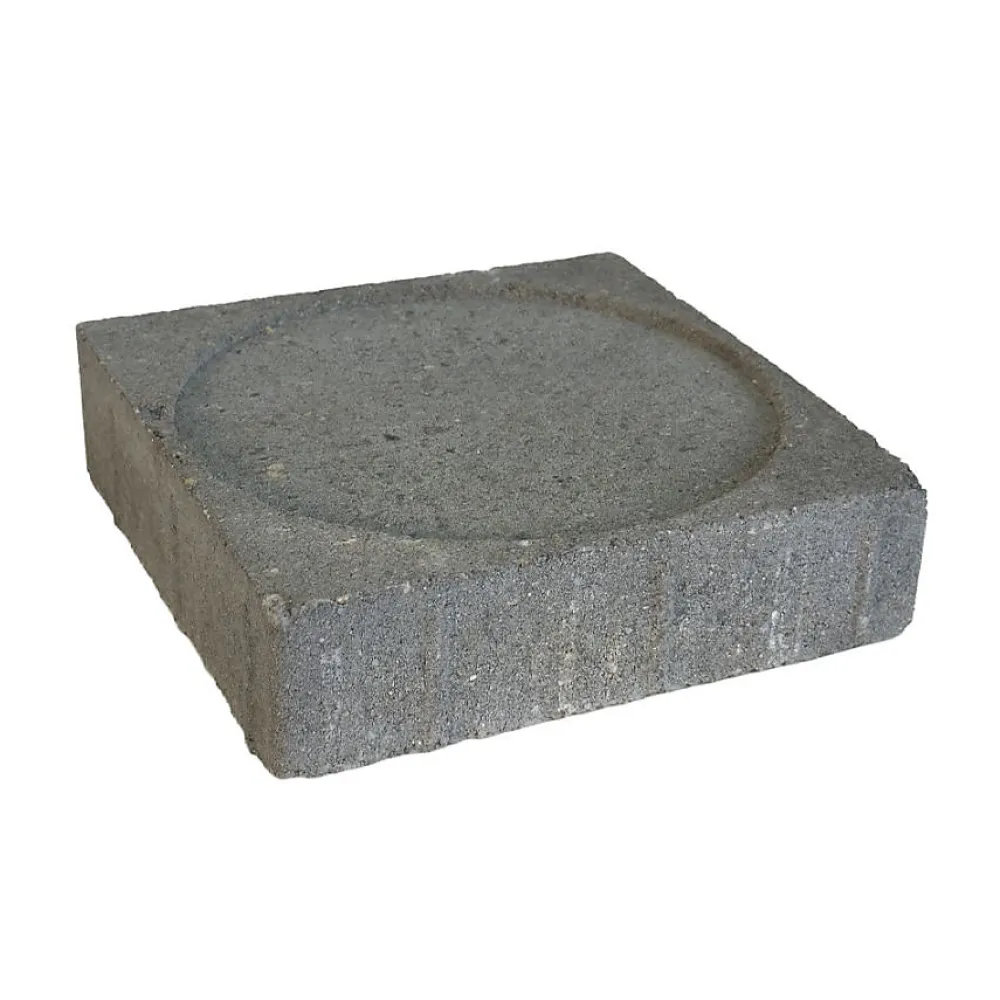 Verindal Outils Parquet Et Sol Stratifié<Dalle stabilisatrice pour plot - Béton - 24 x 24 x 6 cm -