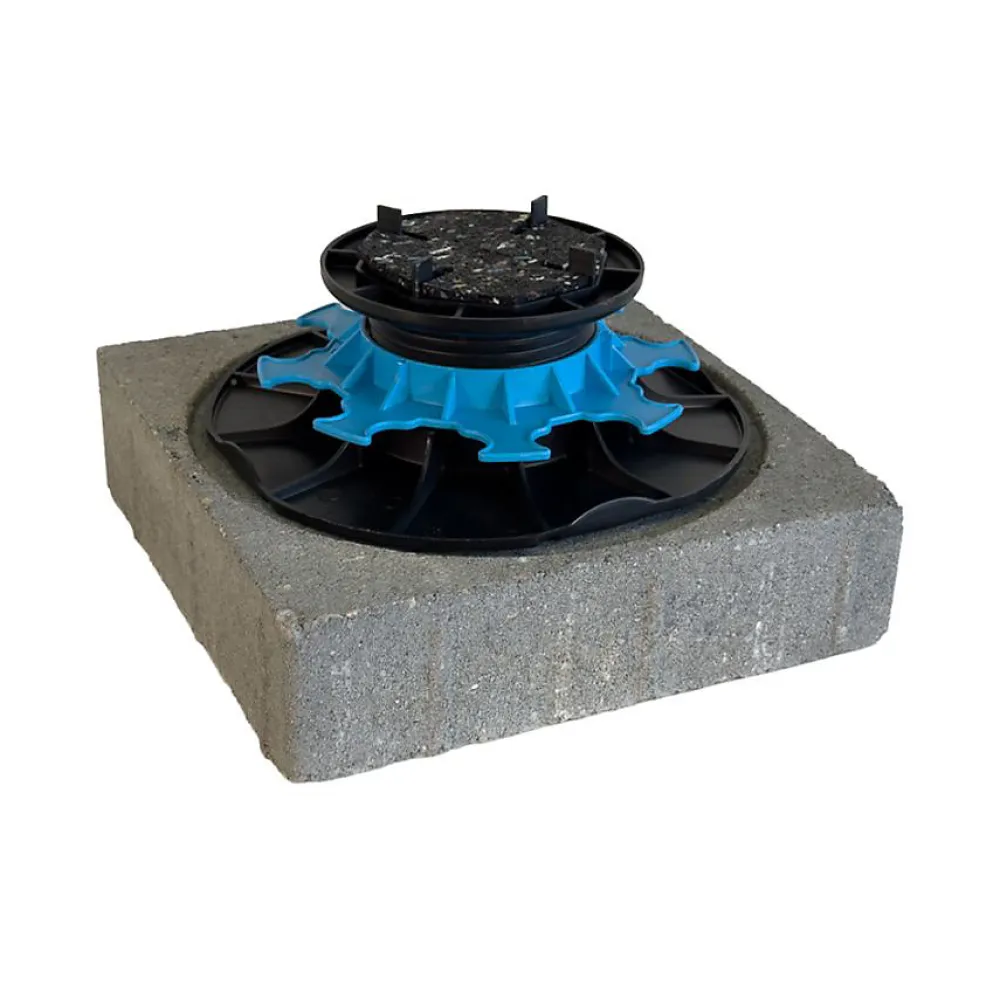 Verindal Outils Parquet Et Sol Stratifié<Dalle stabilisatrice pour plot - Béton - 24 x 24 x 6 cm -
