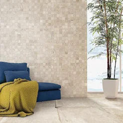 Concept Mosaïque DALLE SUR PLOTS BLOIS BEIGE 90x90x2 cm rectifié antidérapante- Carrelage Extérieur Et Terrasse
