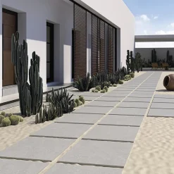 Reflex Boutique Carrelage Extérieur Et Terrasse<Dalle sur plots Concretum 2cm Perle R11 90x90 cm - Réflex boutique