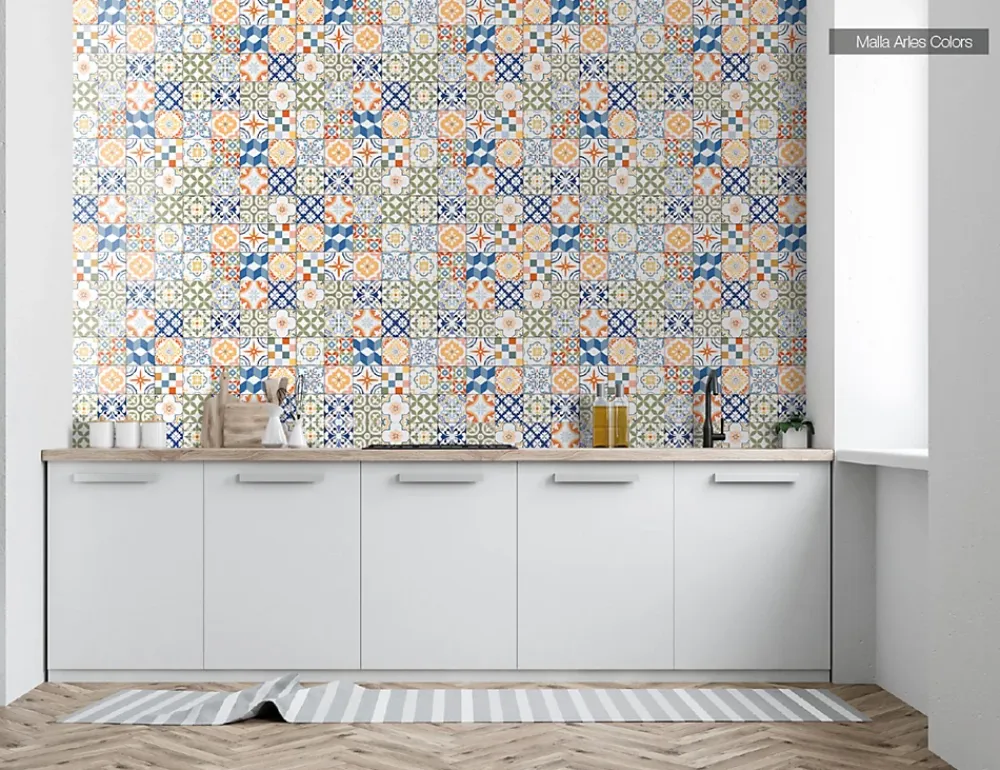 Decora Mosaicos Carrelage mosaïque ARLES Noir 29x29 cm- Mosaïque Pour Wc