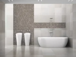 Decora Mosaicos Carrelage mosaïque FOREST Gris 29x29 cm- Mosaïque Pour Pièce À Vivre|Mosaïque Pour Wc