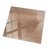 Wallfluent Plateau En Verre<Dessus de table en verre trempé 60x60 cm Motif naturel du bois