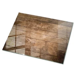 Wallfluent Plateau En Verre<Dessus de table en verre trempé 80x60 cm Structure de planches en bois