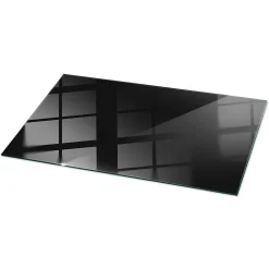 Wallfluent Plateau En Verre<Dessus de table en verre trempé 140x70 cm Couleur noire lisse