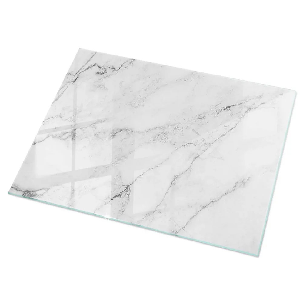 Wallfluent Plateau En Verre<Dessus de table en verre trempé 120x80 cm Motif de surface en marbre