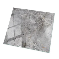 Wallfluent Plateau En Verre<Dessus de table en verre trempé 60x60 cm Motif naturel de marbre