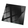 Wallfluent Plateau En Verre<Dessus de table en verre trempé 60x60 cm Couleur noire lisse