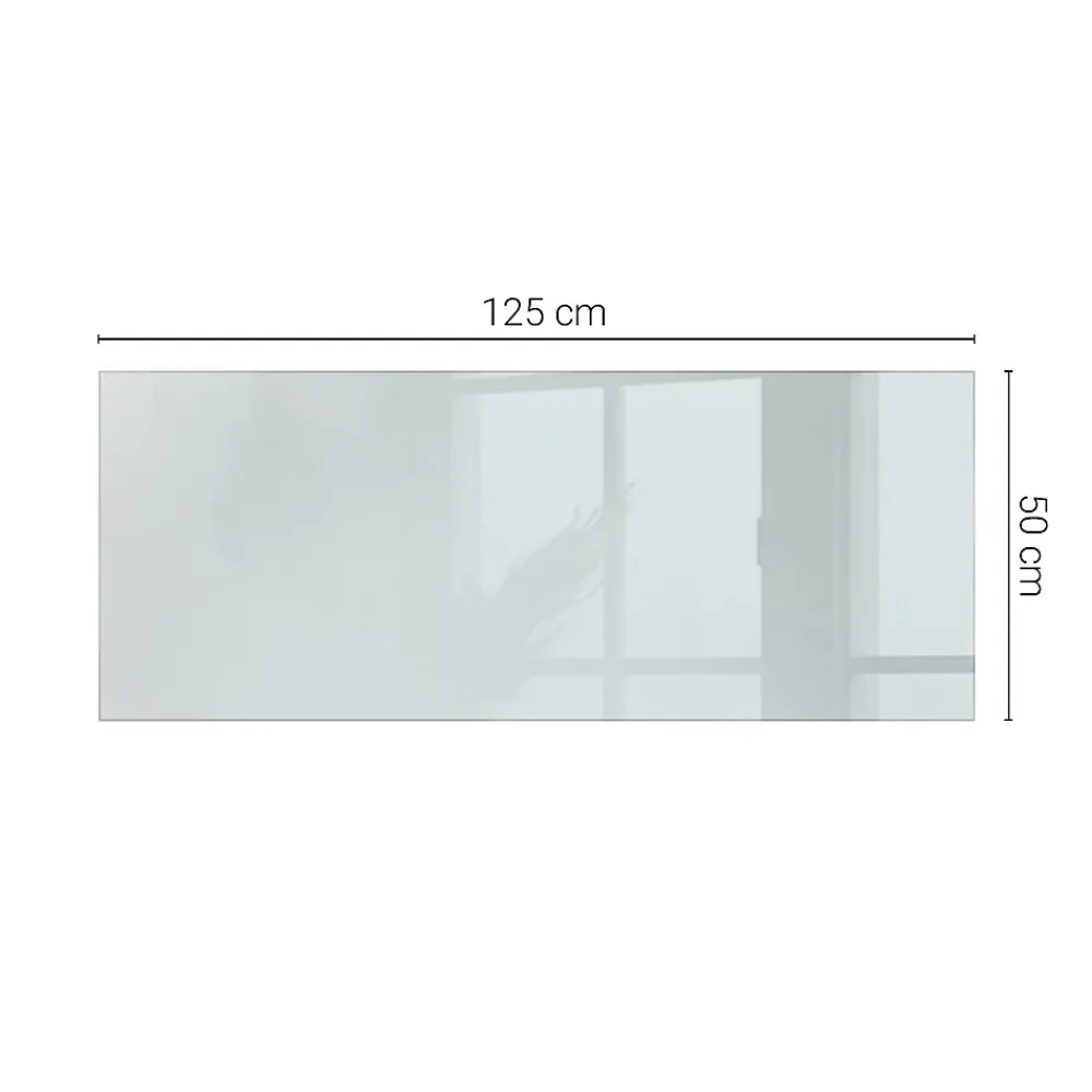 Wallfluent Plateau En Verre<Dessus de table en verre trempé 125x50 cm Transparent