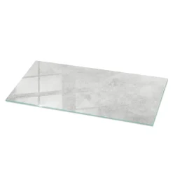 Wallfluent Plateau En Verre<Dessus de table en verre trempé 125x50 cm Texture de béton avec fissures