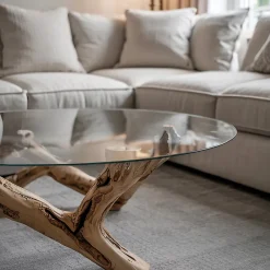 Wallfluent Plateau En Verre<Dessus de table en verre trempé fi70 cm Transparent
