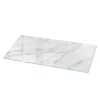 Wallfluent Plateau En Verre<Dessus de table en verre trempé 125x50 cm Motif de surface en marbre