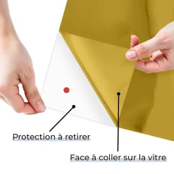 Film Occultant Pour Vitrage<DIMEXACT - Film occultant or brillant pour fenêtre - 122 cm x 2.5 m - en Rouleau