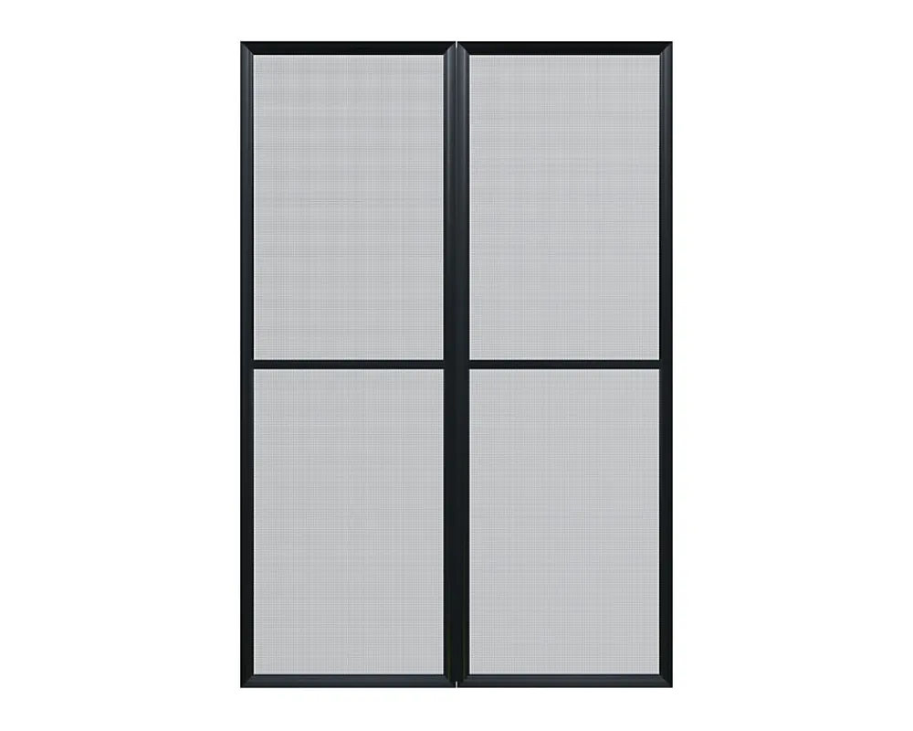 Canopia Moustiquaire Pour Tonnelle Et Pergola<Double-porte moustiquaire grise pour véranda et tonnelle