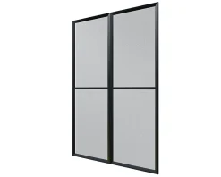 Canopia Moustiquaire Pour Tonnelle Et Pergola<Double-porte moustiquaire grise pour véranda et tonnelle