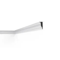 Decoflair Moulure Et Rosace De Plafond<E13 Moulure de plafond Polystyrène expansé 95 x 45 x 2000 - 1 pièce