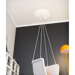 Decoflair Moulure Et Rosace De Plafond<E21 Moulure de plafond Polystyrène expansé 65 x 30 x 2000 - 1 pièce