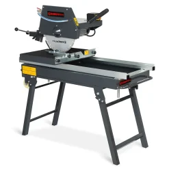 Eberth Outils Du Carreleur<Coupe Carrelage Electrique 2000W, Lame de scie diamant 450mm Profondeur de coupe 140mm Longueur de coupe 700mm, 0-45 degrés