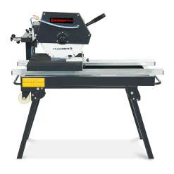 Eberth Outils Du Carreleur<Coupe Carrelage Electrique 2000W, Lame de scie diamant 450mm Profondeur de coupe 140mm Longueur de coupe 700mm, 0-45 degrés