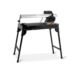 Eberth Outils Du Carreleur<Coupe-carreaux à eau, électrique Puissance 800 Watt, longueur de coupe 620mm, disque diamant 200mm