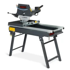 Eberth Scie à pierre 2000 Watt, coupe carreau lame de scie diamant 350mm, profondeur de coupe 100mm, longueur de coupe 800mm- Outils Du Carreleur