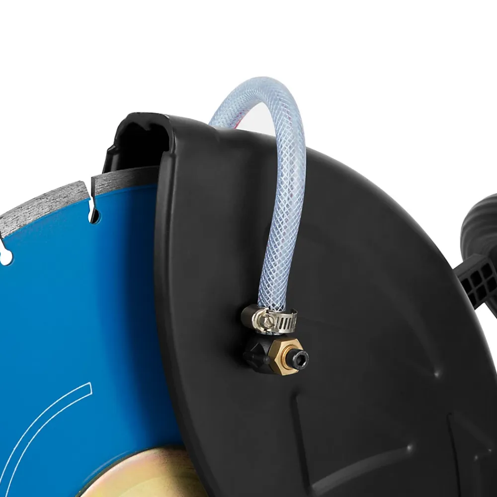 Eberth Outils Du Carreleur<Tronçonneuse à essence Motorflex pour coupe à eau et à sec, disque de 350mm, moteur 2 temps de 3 kW, 64,6 ccm de cylindrée