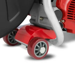 Eberth Outils Du Carreleur<Tronçonneuse à essence Motorflex pour coupe à eau et à sec, disque de 350mm, moteur 2 temps de 3 kW, 64,6 ccm de cylindrée
