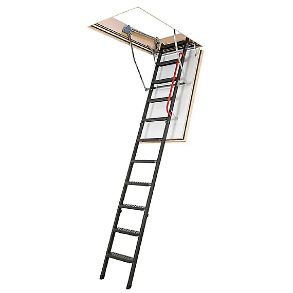 Matisere Escalier Escamotable<Echelle coupe feu 60min avec trappe de 60x120cm - Hauteur de 2.33 à 2.80m - LMF60/60120-280