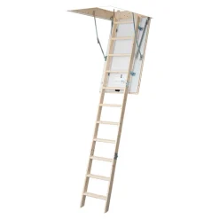 Escalier Escamotable<Echelle de grenier escamotable manuelle 57,6 x 117,5 bois